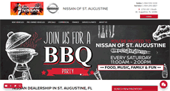 Desktop Screenshot of nissanofstaugustine.com